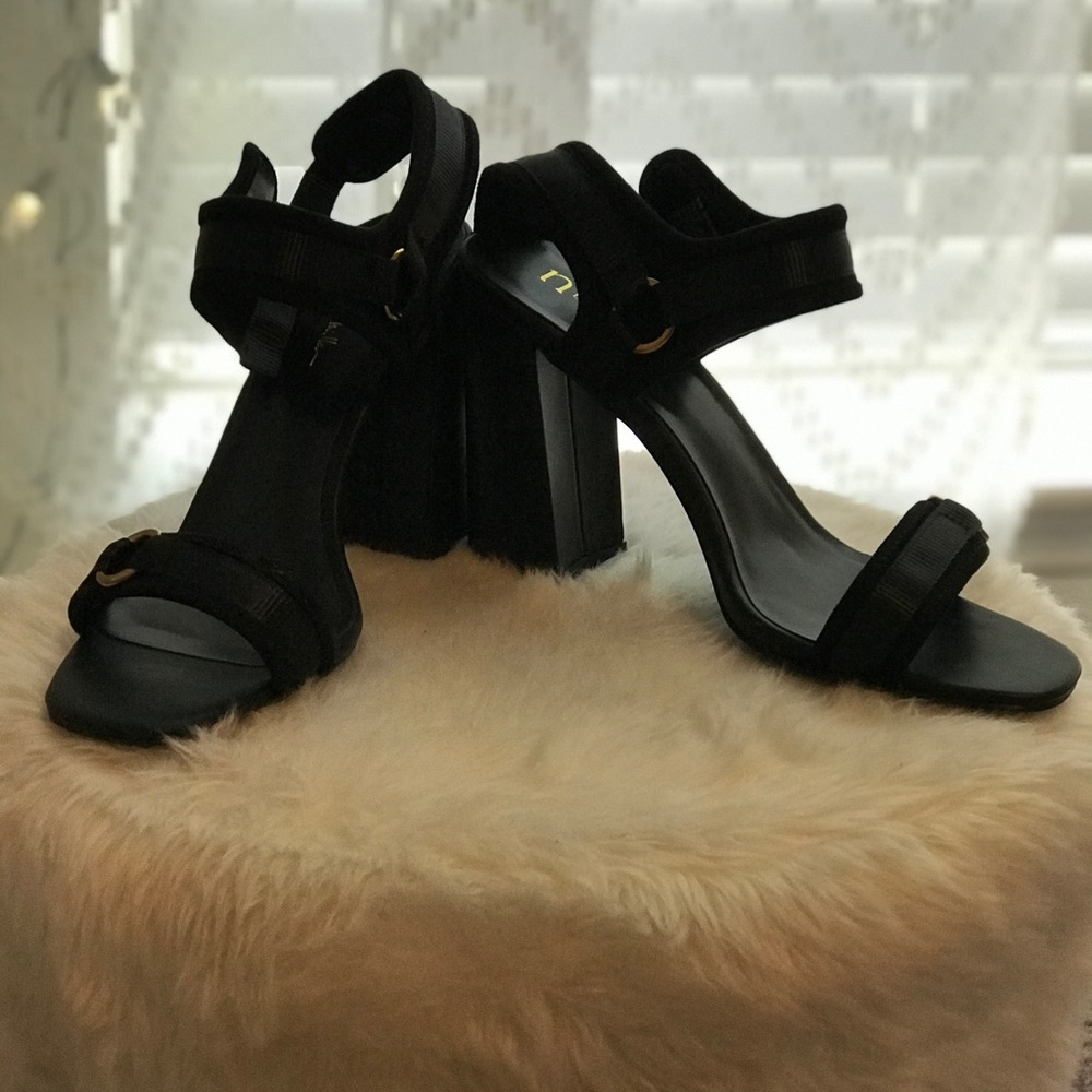 N by Nicole Miller block heels